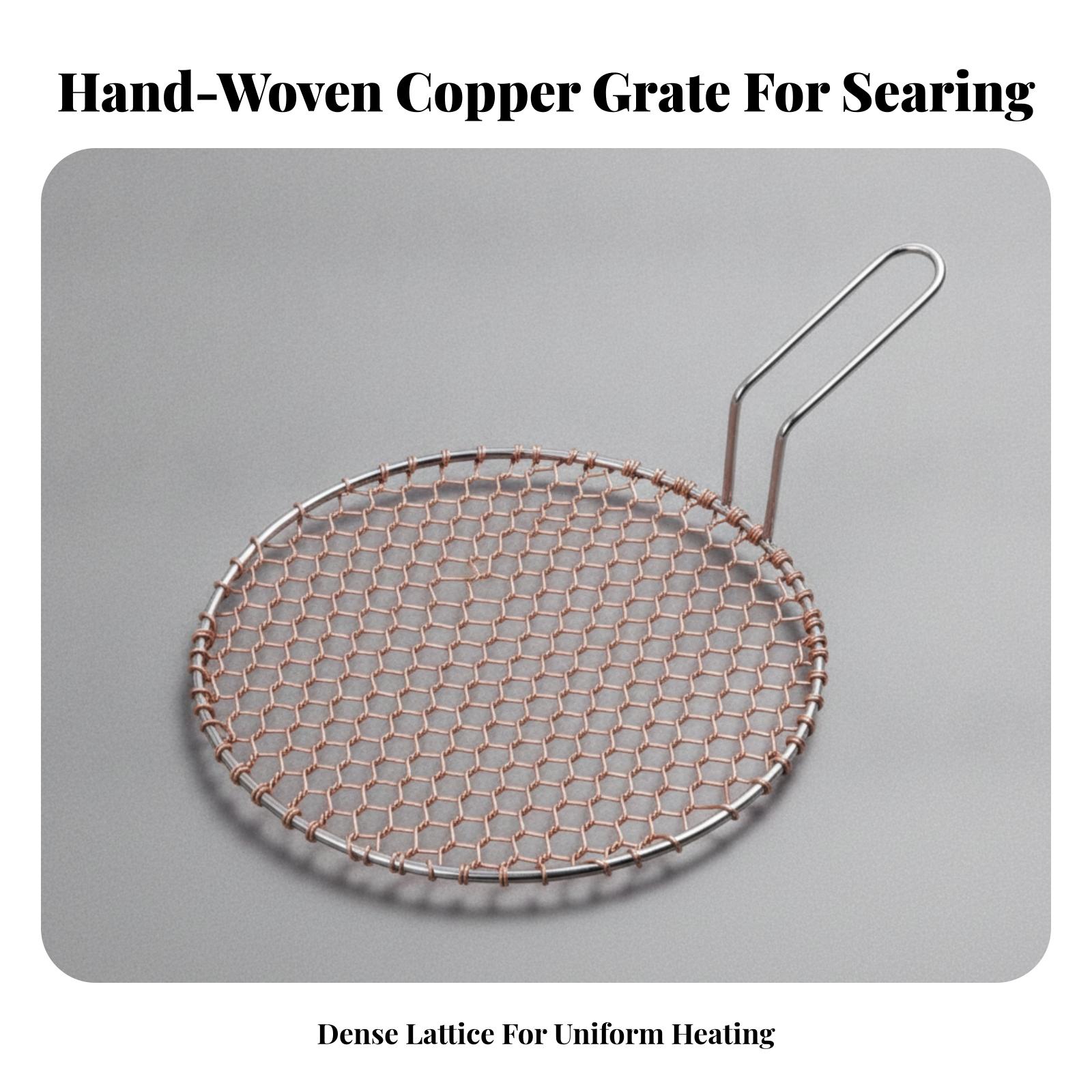 Portable Copper Mesh Round Gri - Outdoor Camping Grill review and price
