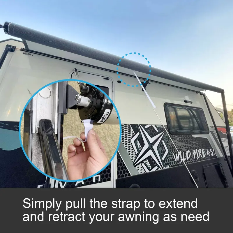 Awnlux Manual Control Economic - Outdoor In Camping review and price