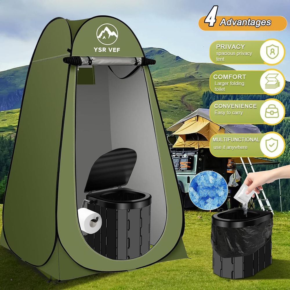 Portable Toilet Kit, Camping T - Outdoor In Camping review and price