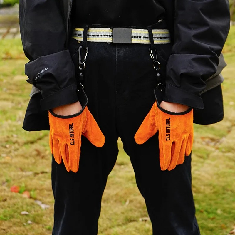 Heat Resistant BBQ Gloves Cowh - Outdoor Camping Grill review and price
