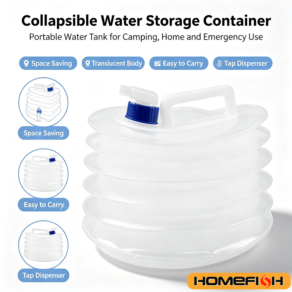 Portable Collapsible Water Sto - Outdoor Camping Items review and price