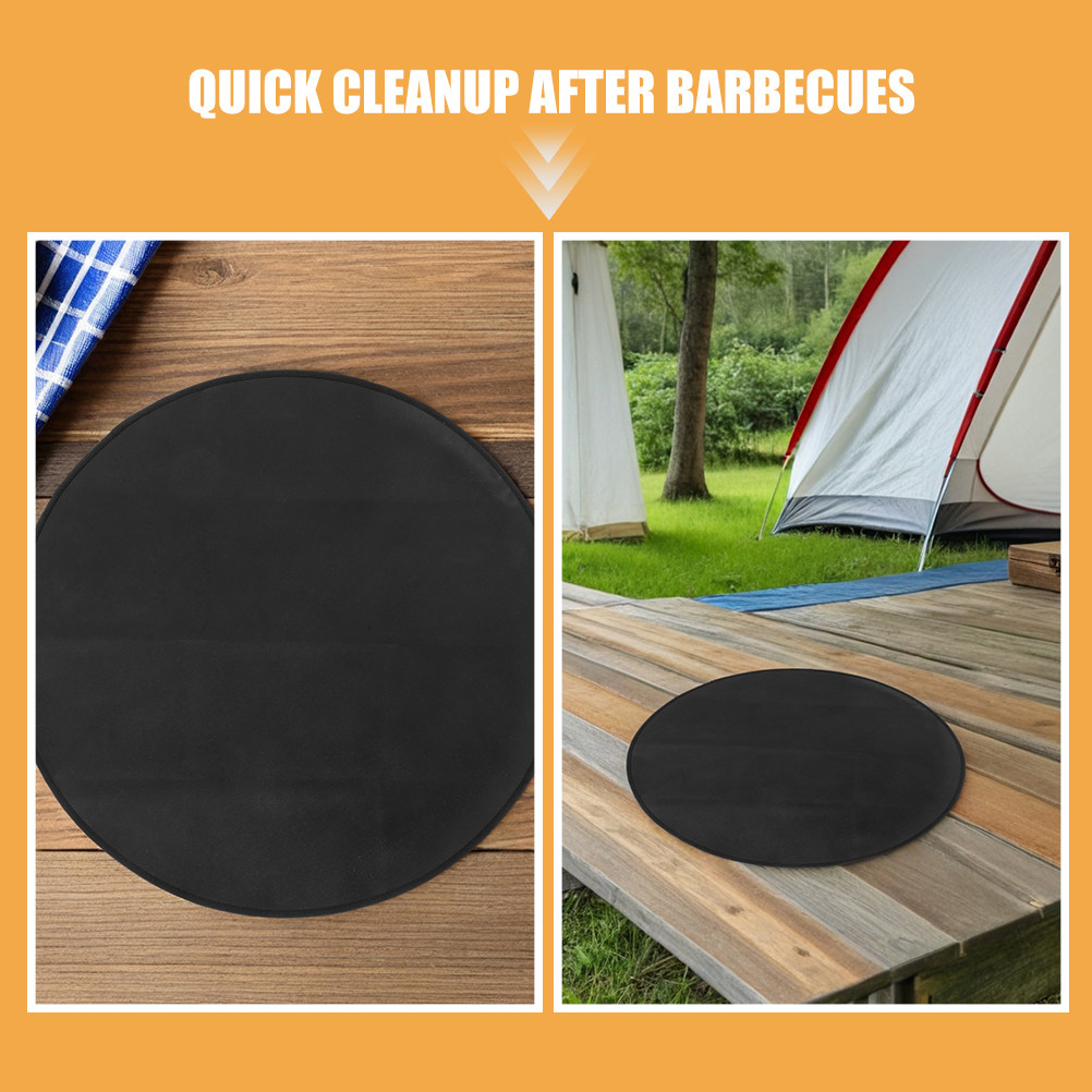 Round Fireproof Bbq Mat 24 Inc - Outdoor Camping Grill review and price
