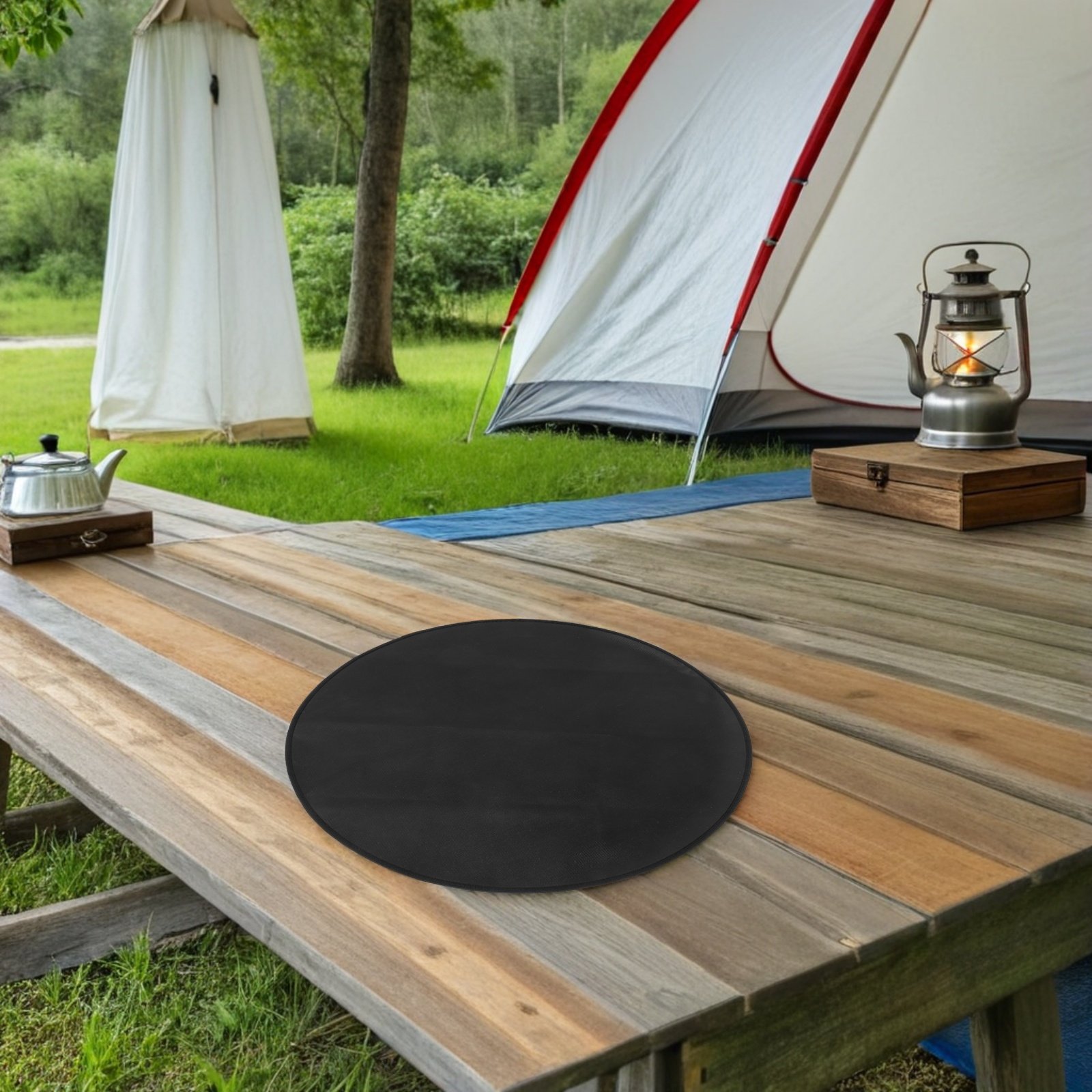Round Fireproof Bbq Mat 24 Inc - Outdoor Camping Grill review and price