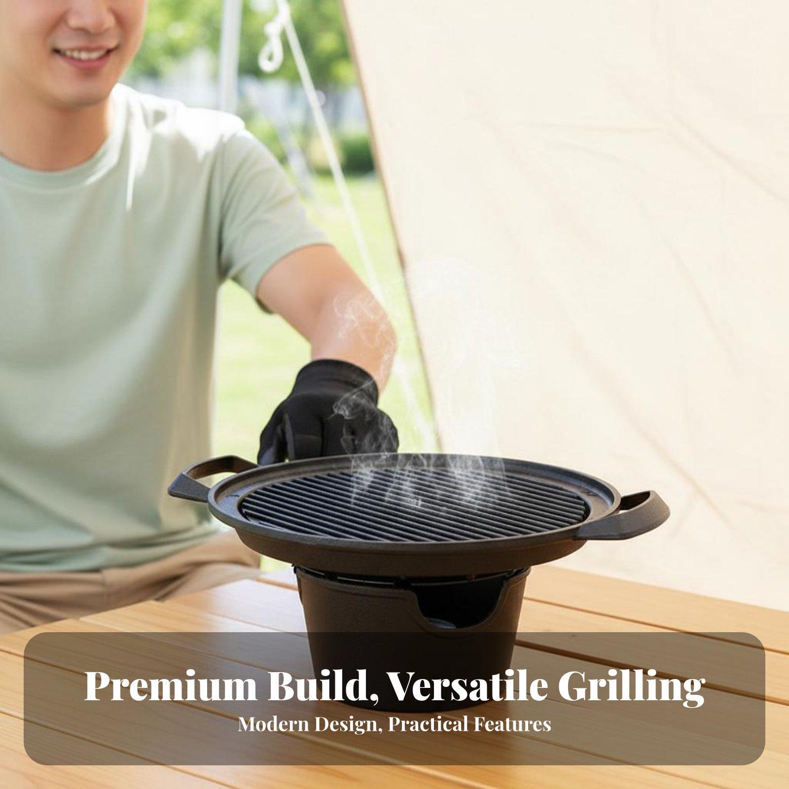 Outdoor Grill Mini Tabletop BB - Outdoor Camping Grill review and price