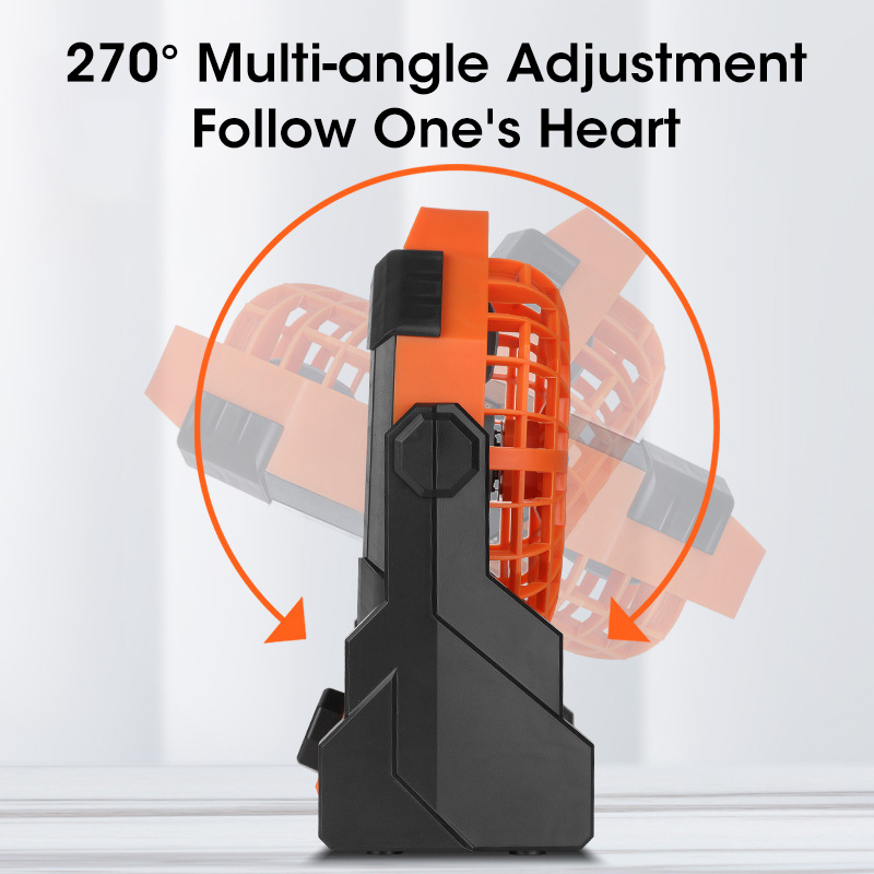 10000mAh Camping Fan with LED  - Outdoor Camping Items review and price