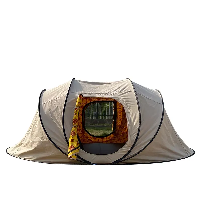High Quality Double Layer Four - Outdoor Camping Tent Waterproof review and price