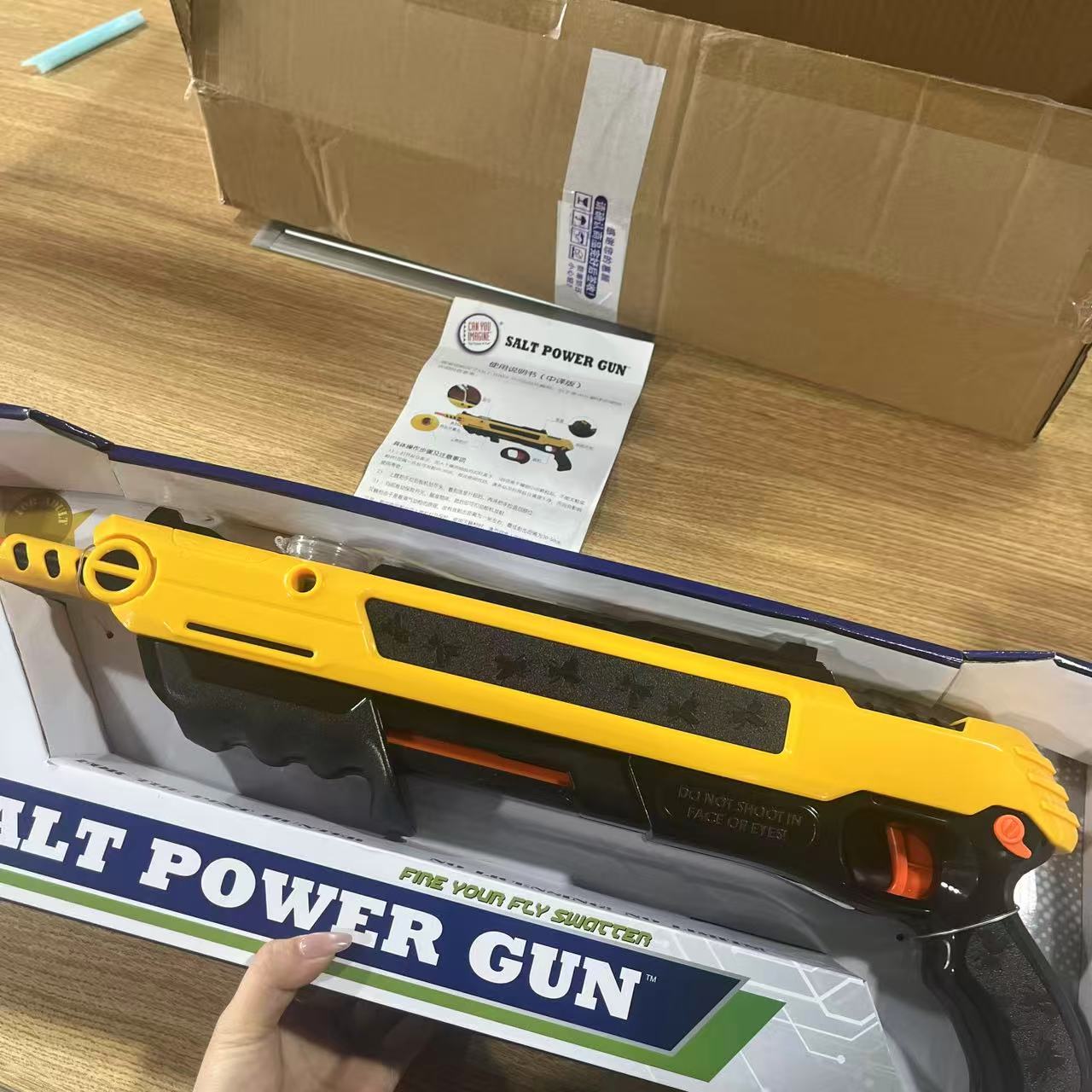 Yellow Salt Gun Mosquito & Fly - Outdoor Camping Direct review and price