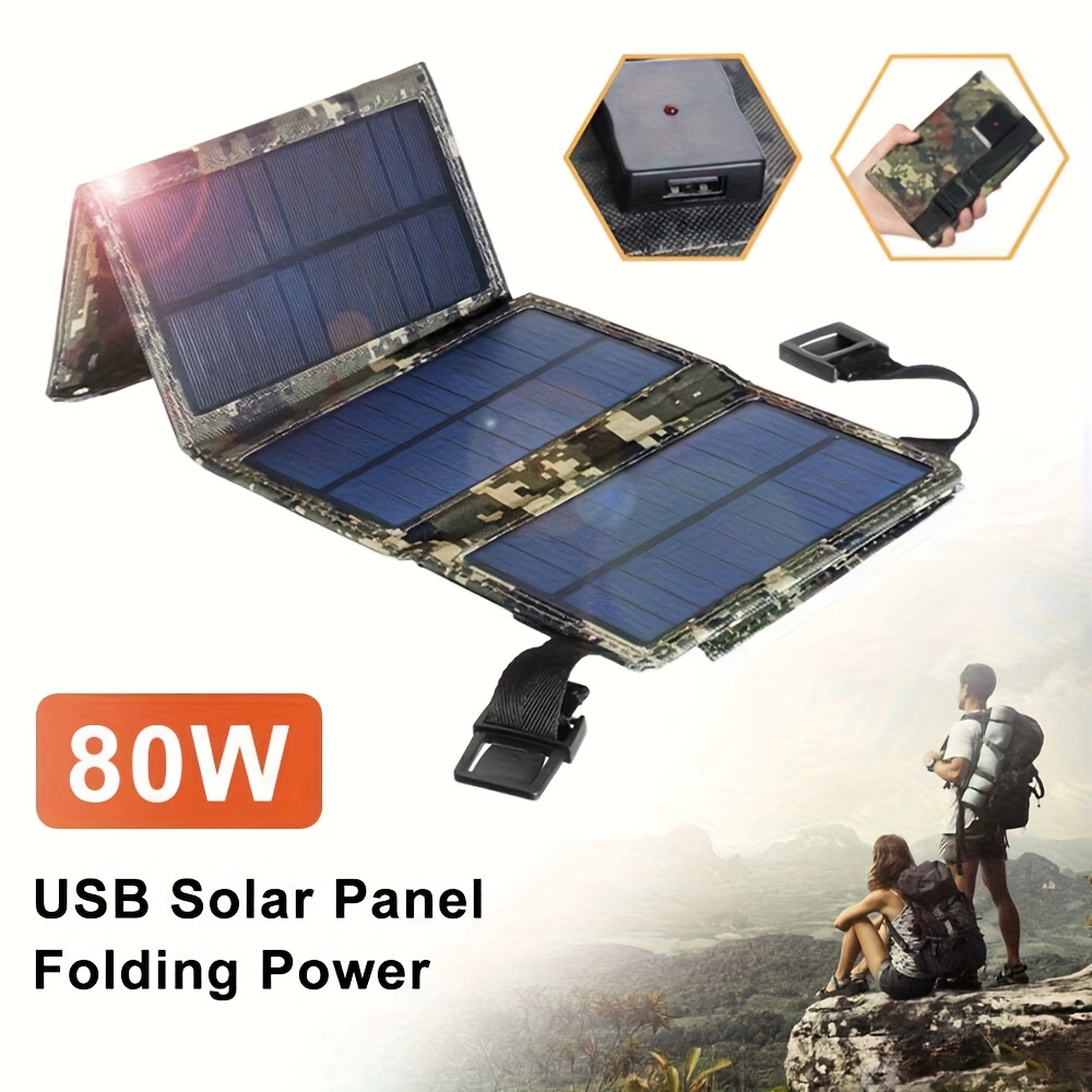 [Solar Panel] 80W Portable Fol - Outdoor In Camping review and price