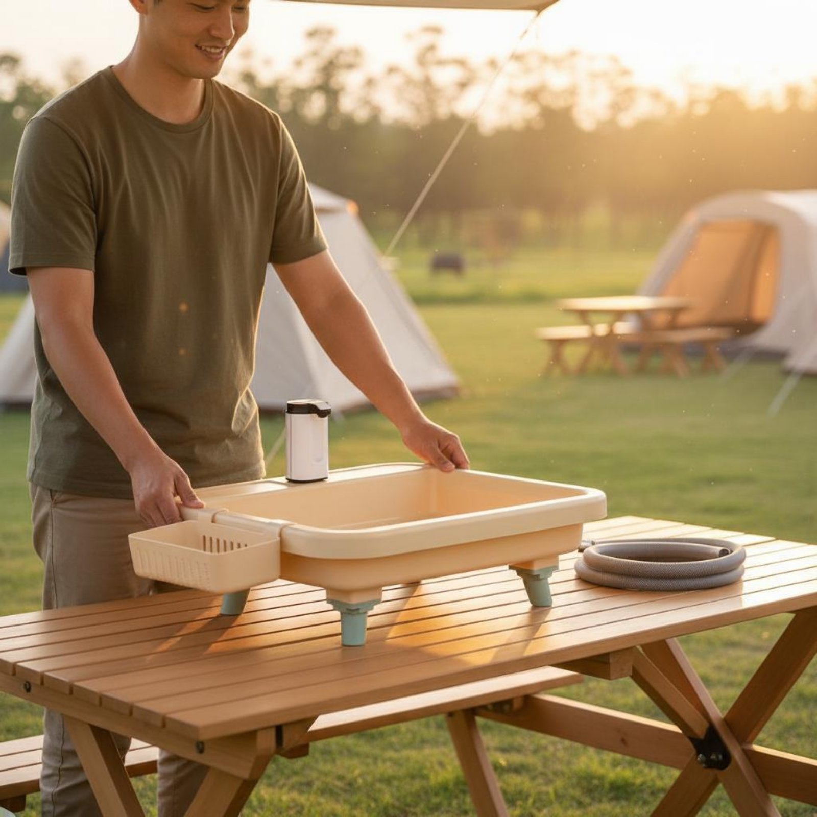 Portable Hand Washing Station  - Outdoor In Camping review and price
